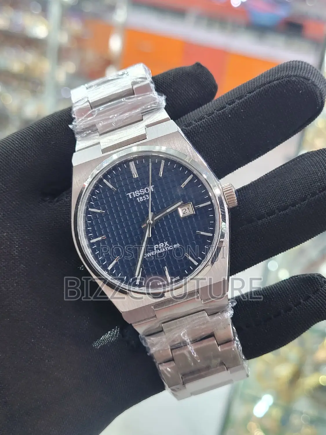 Original TISSOT Silver Chain Watch Available in Store