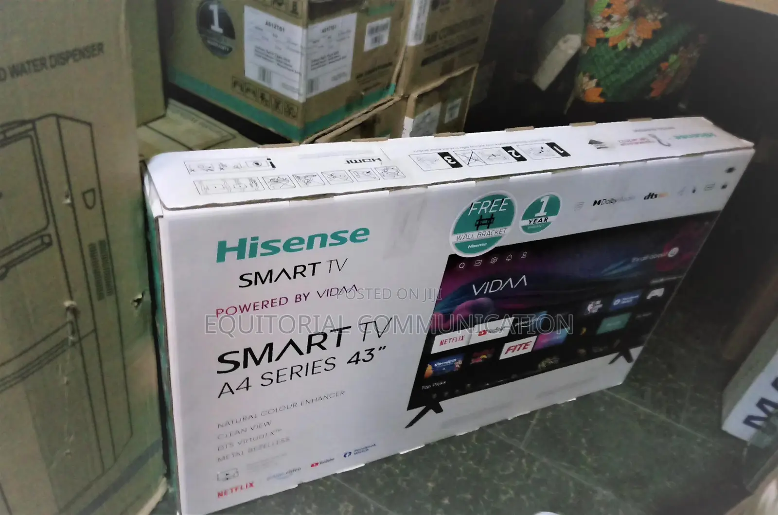 HISENSE 43inches Wireless A4G Smart TV