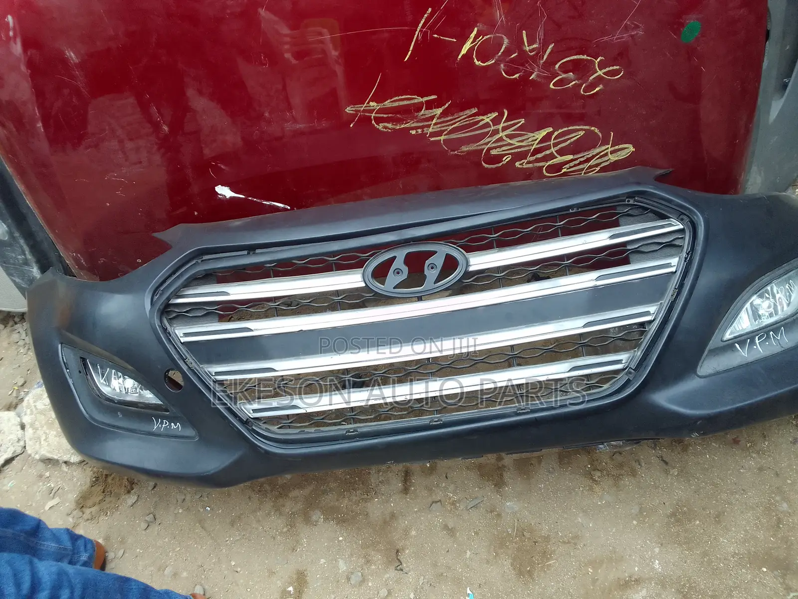 Complete Front Bumper Hyundai Elantra Gt or 130