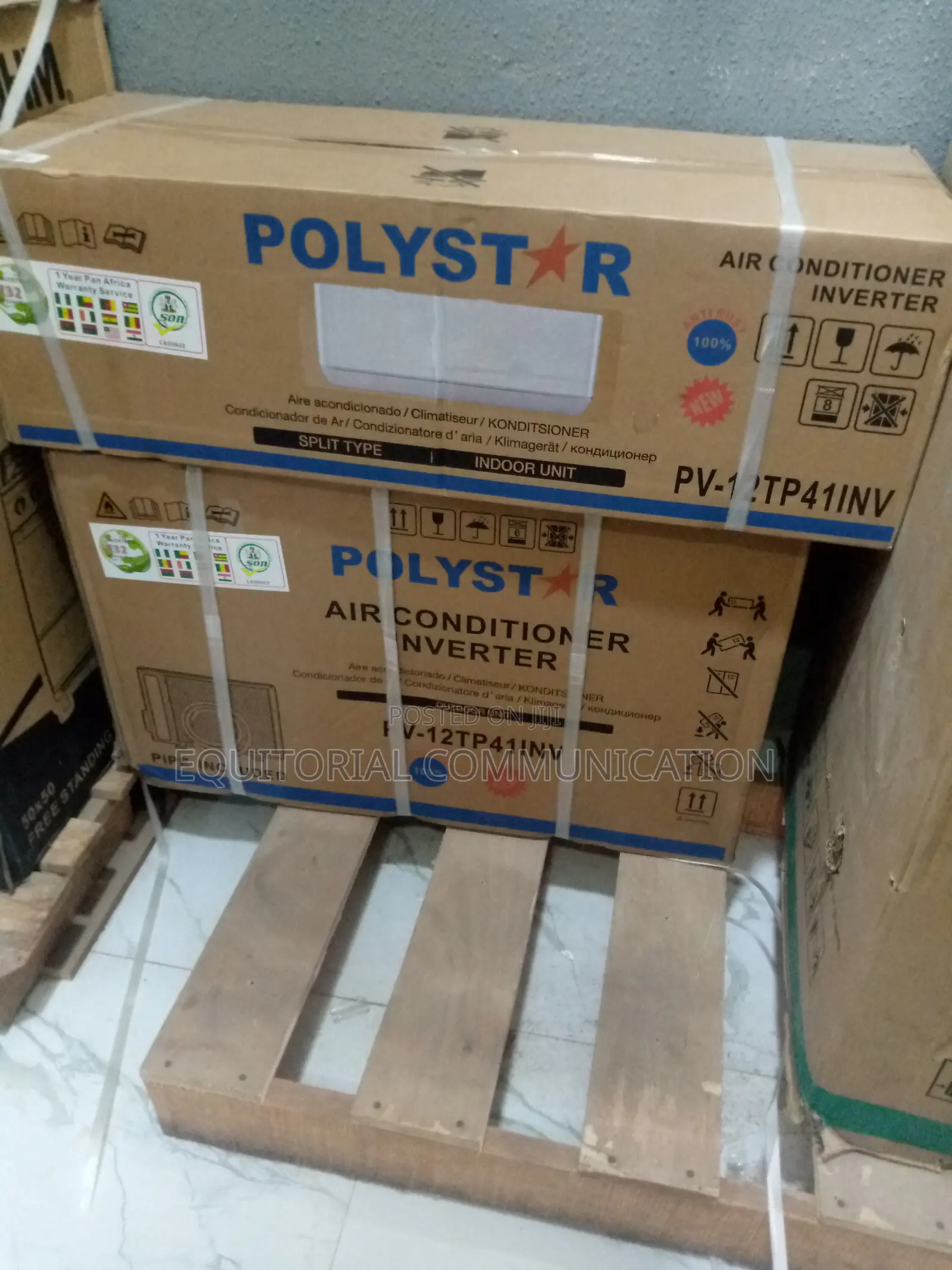 Polystar 1.5hp Inverter AC Split Unit With Kit