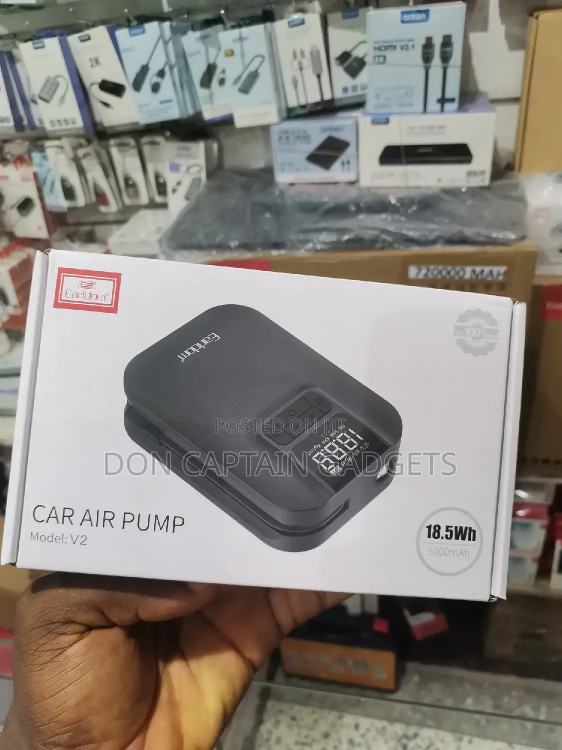 Car Air Inflator Pump Earldom Product Tire Pump