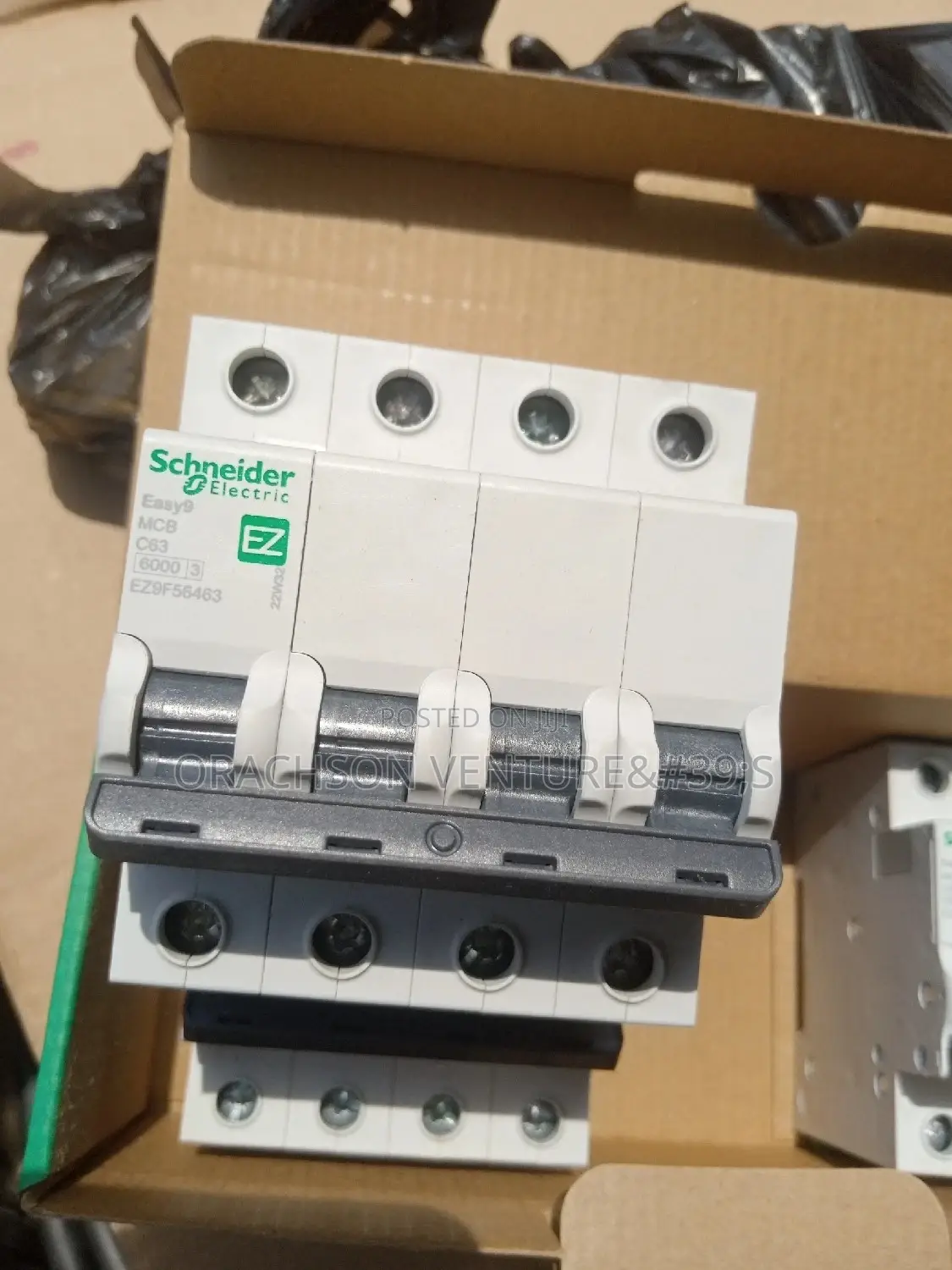 4pole 63amps MCB Schneider Electric Breaker