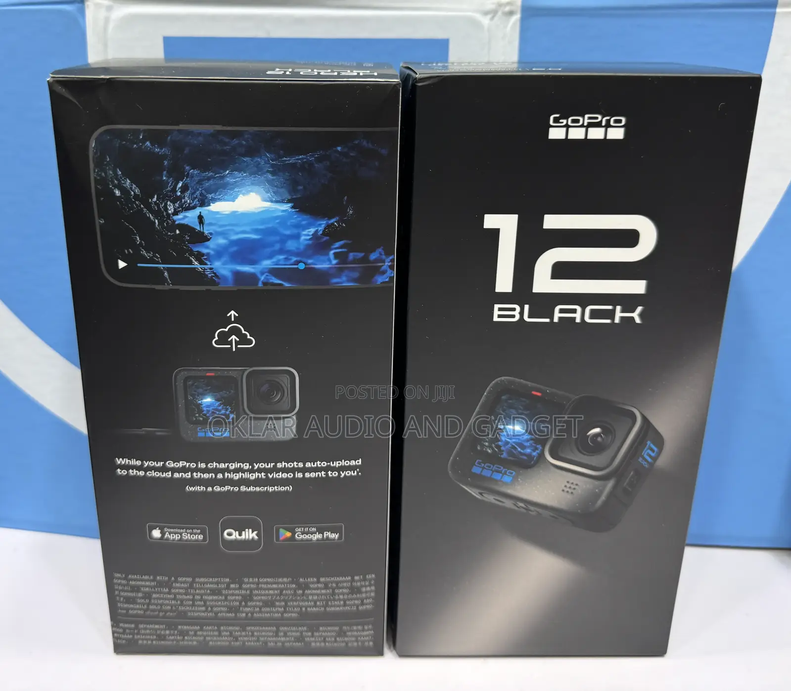 Gopro Hero 12 Black With 64gb Memory and Carrying Pouch