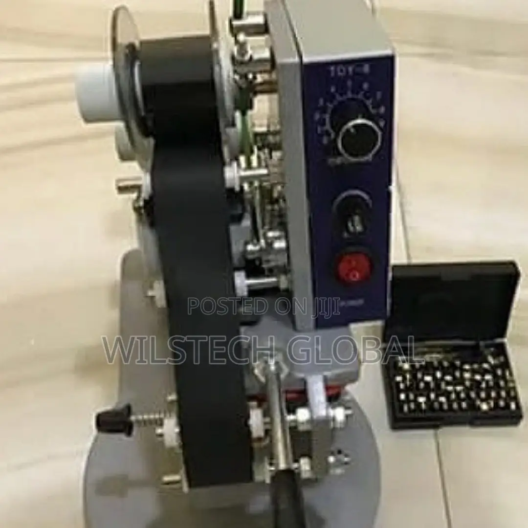 3 Line DY8 Date Batch Coding Machine
