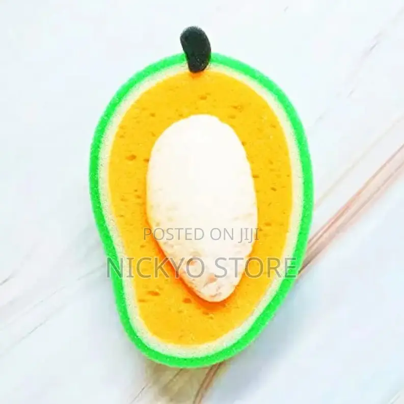 Baby Bath Sponge in Fruits Design