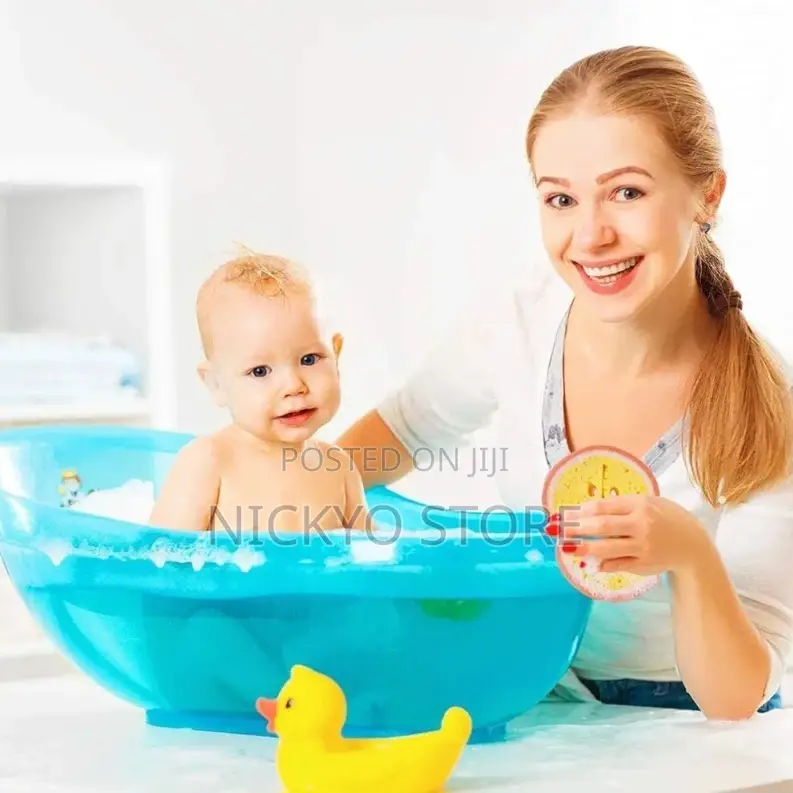 Baby Bath Sponge in Fruits Design