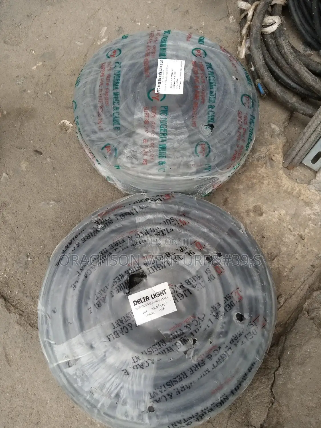 Rolls of 2.5mx3core Flexible Wire's Standard