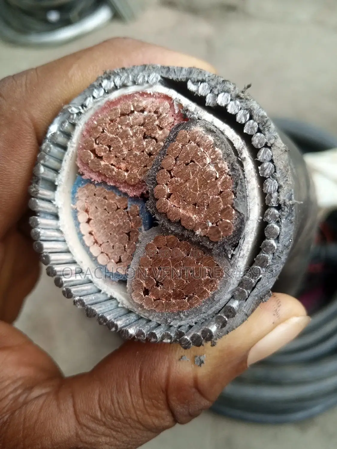 Coleman 95mmx4core Armoured Cable Nigerian