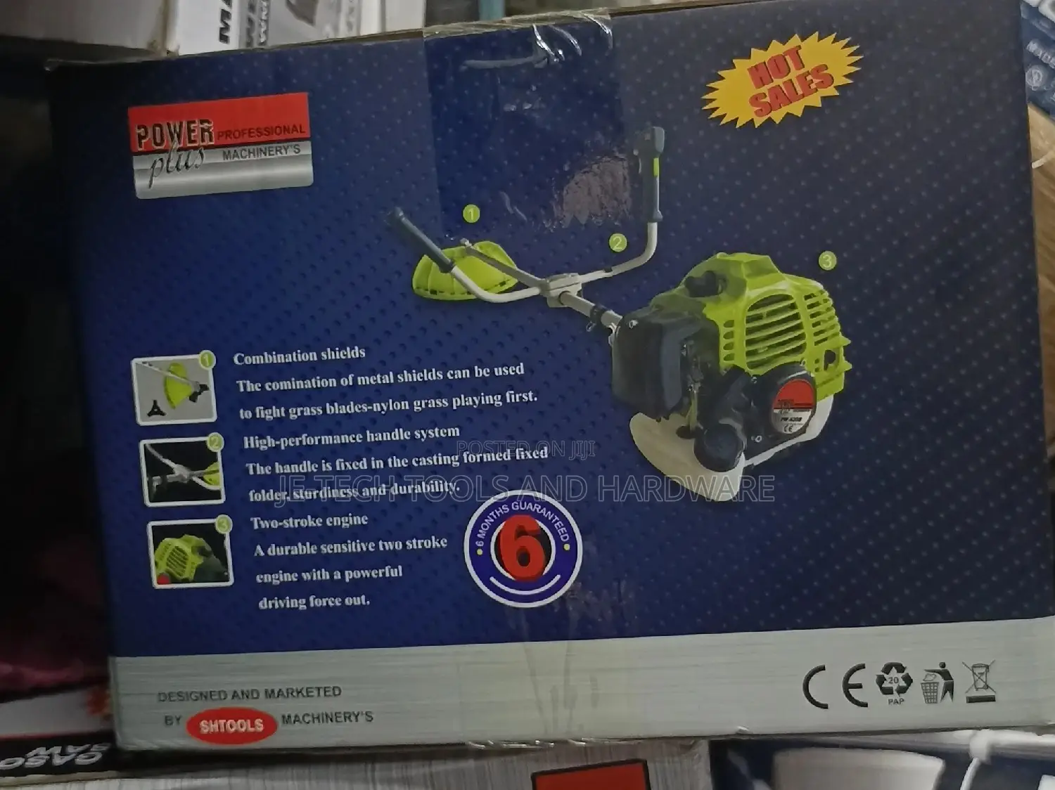 Bush Cutting Machine Professional 2 Stroke Brush Cutter -430