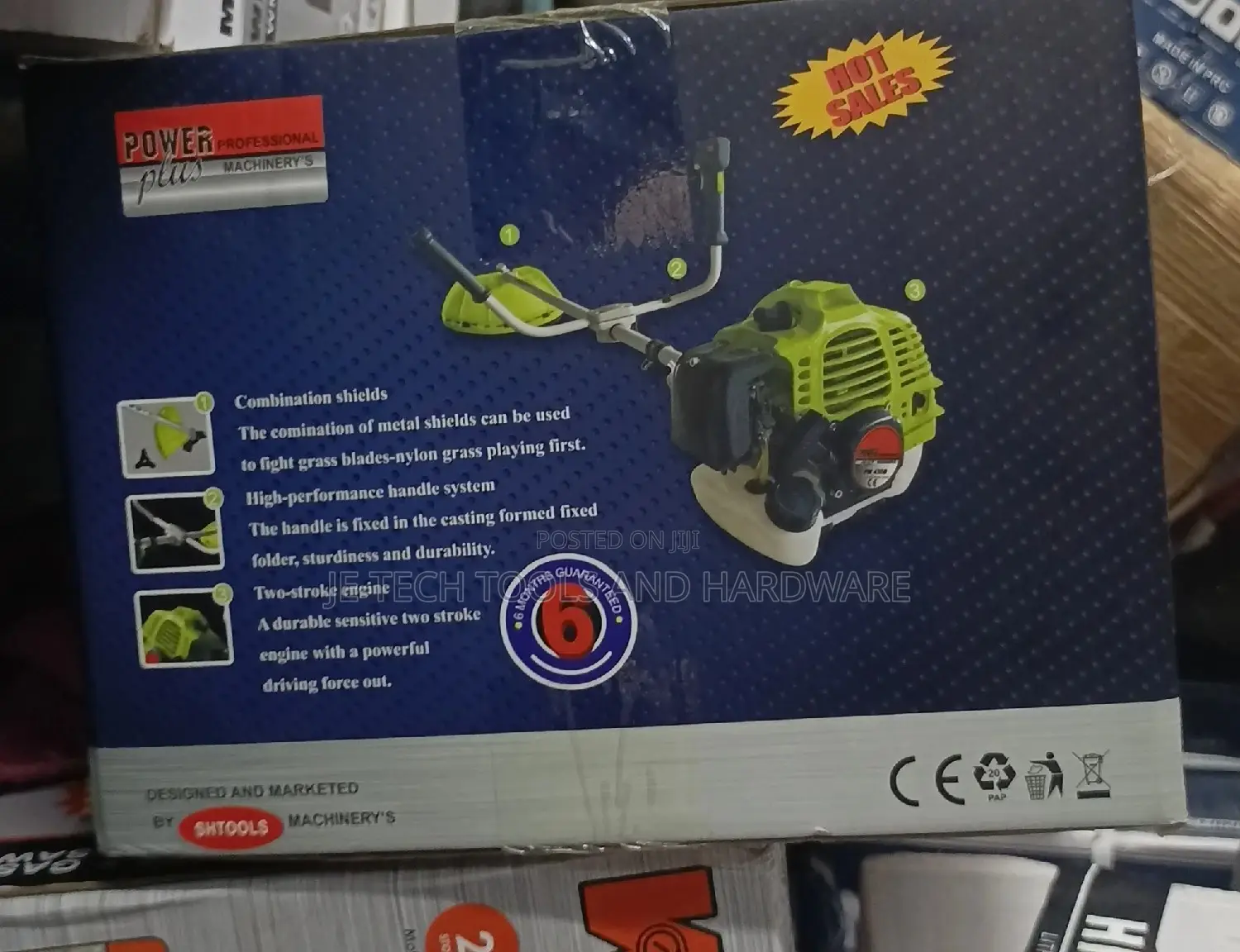 Bush Cutting Machine Professional 2 Stroke Brush Cutter -430