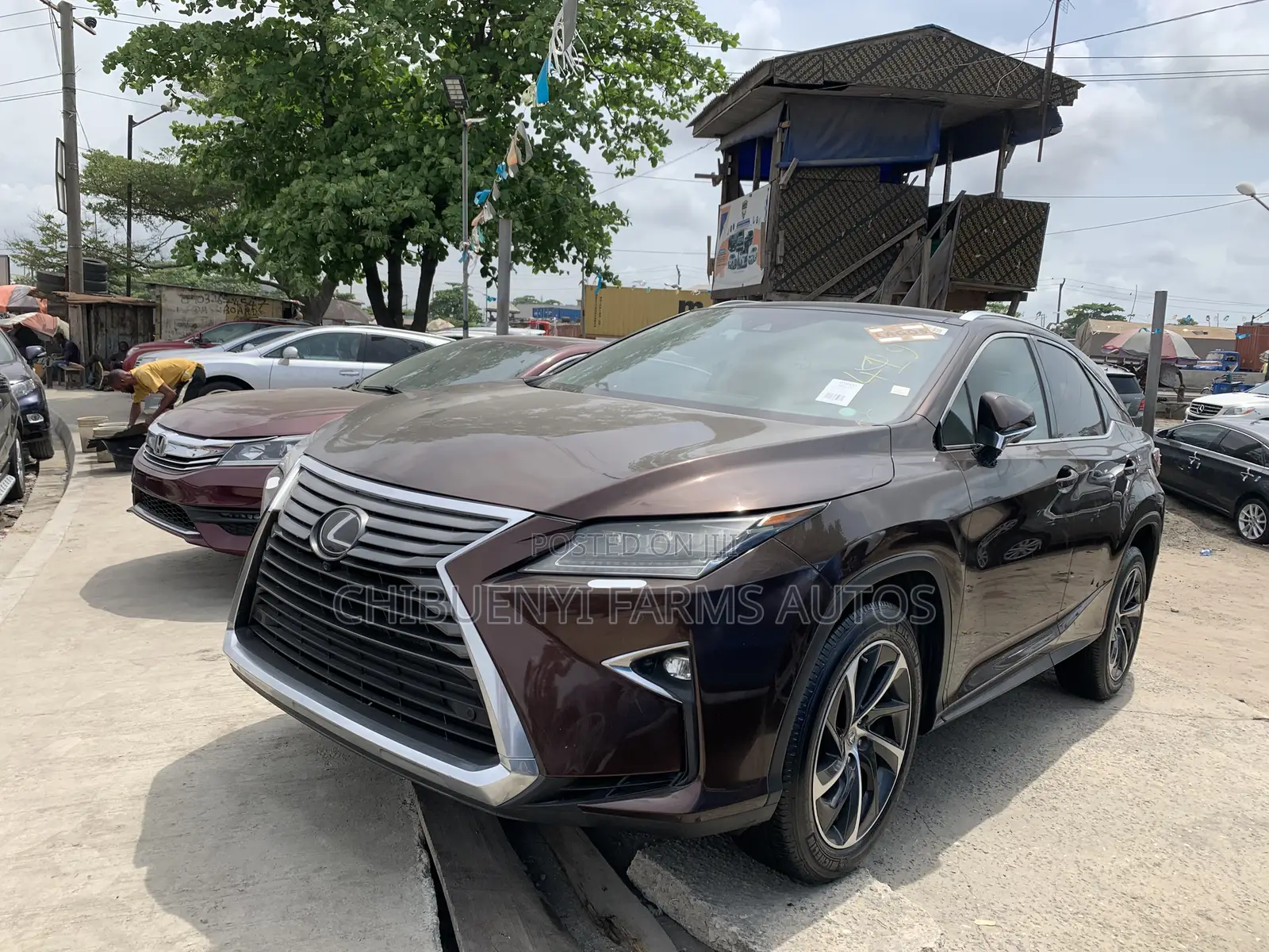 Lexus RX 350 AWD 2017 Brown