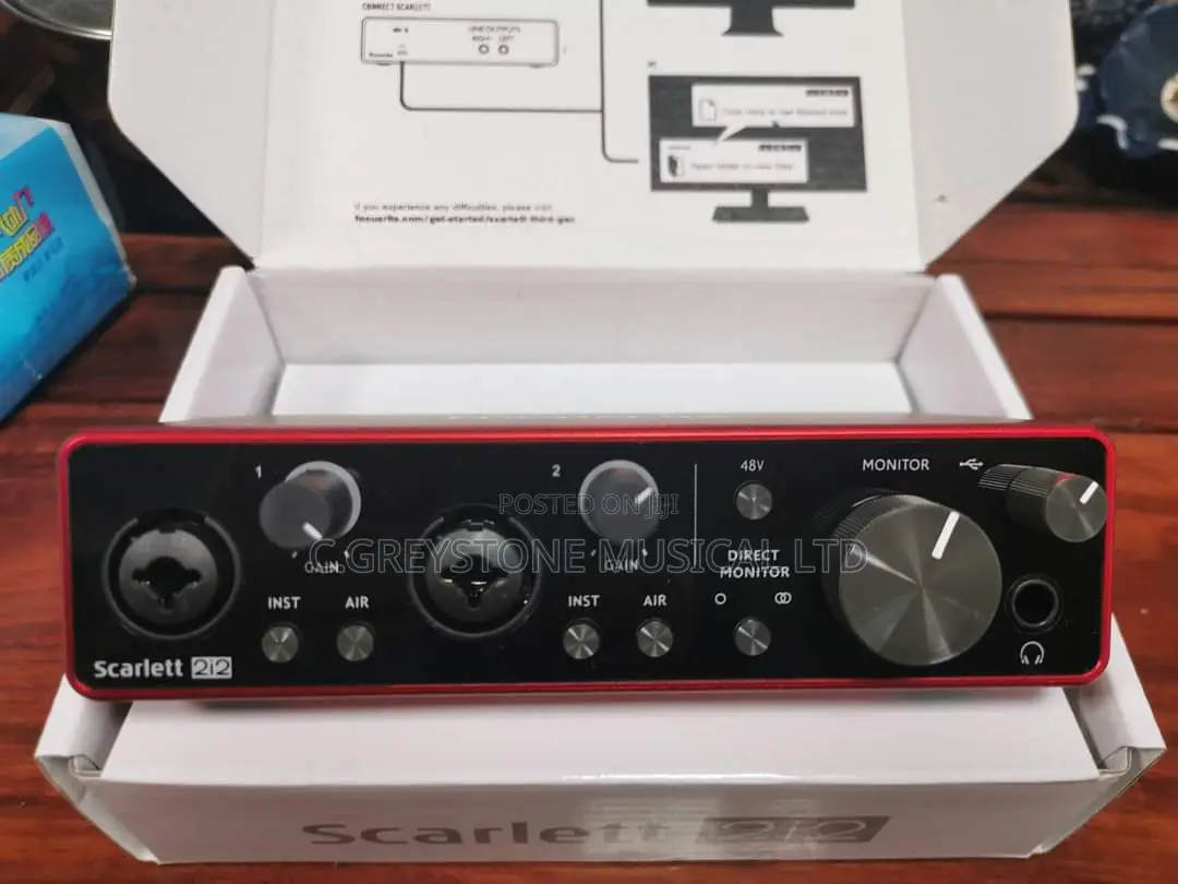 Sound Card Scarlett 2i2