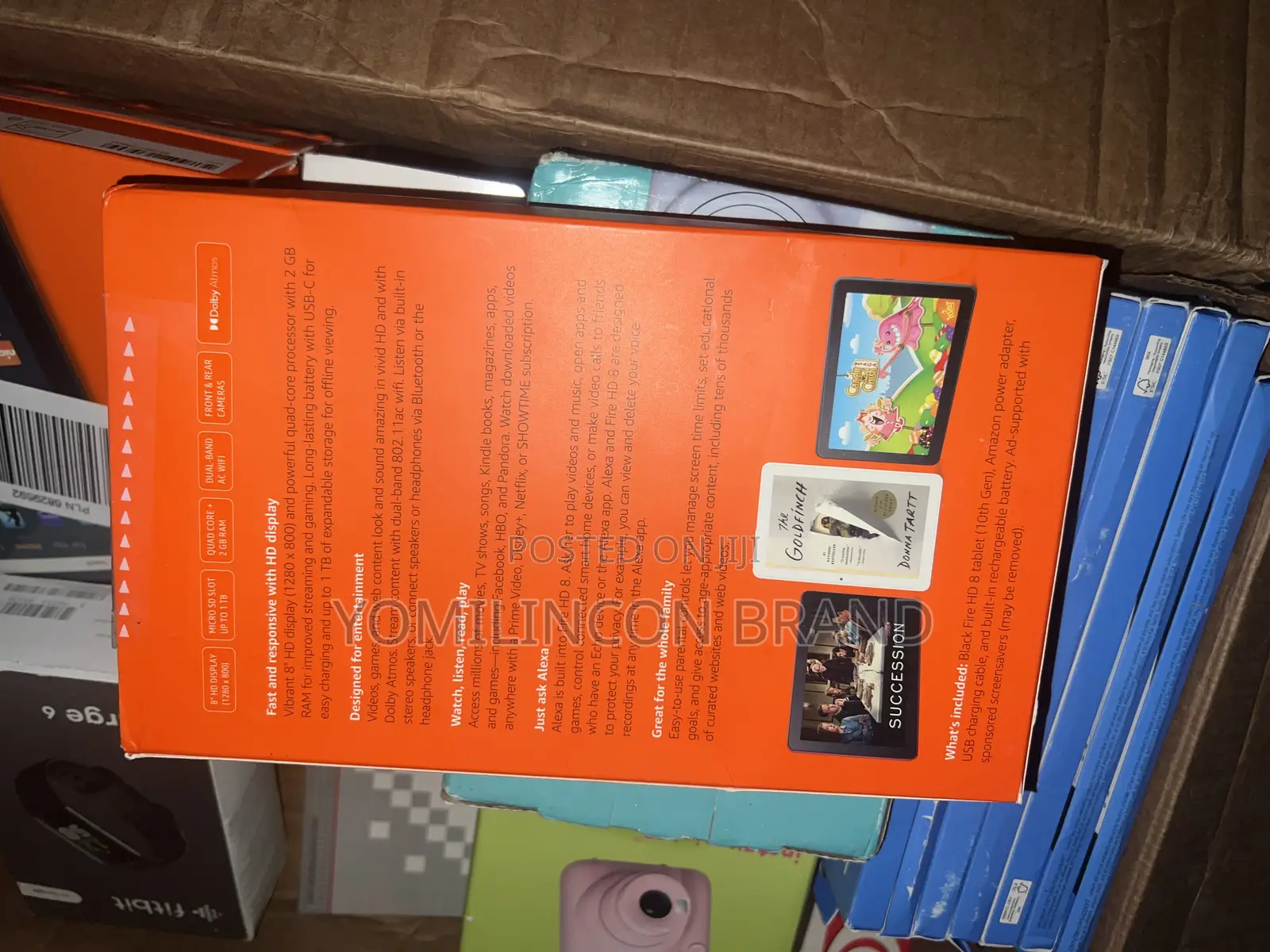New Amazon Fire HD 8 32 GB Black