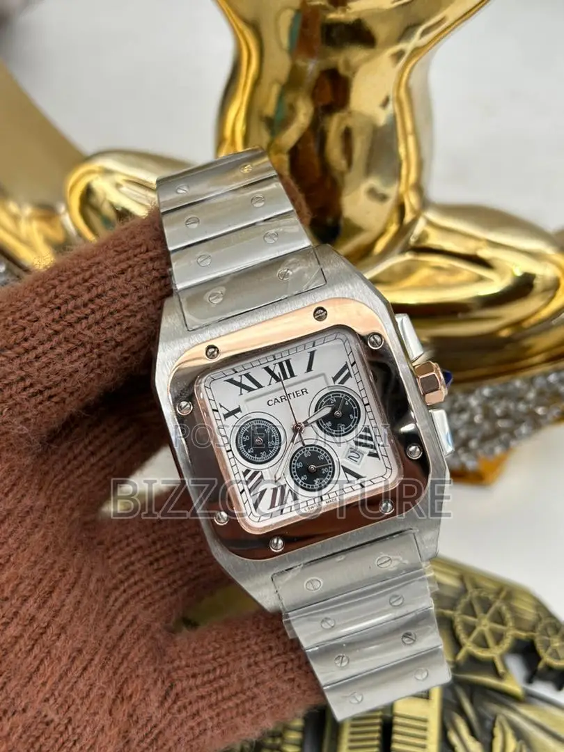 Original CARTIER Silver Chain Watch Available in Store