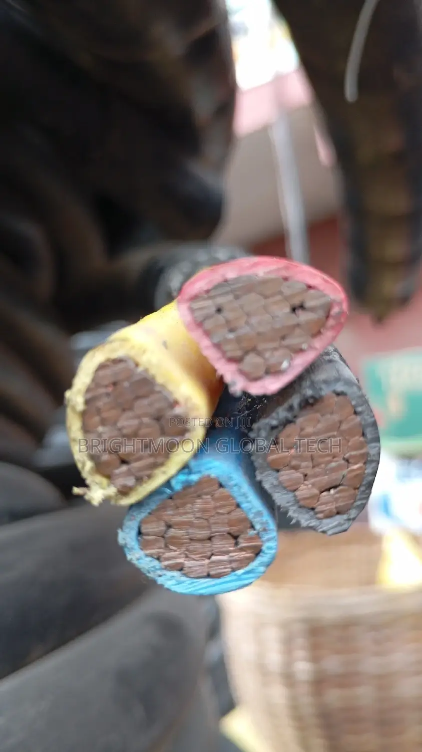 70mm 4core Nigerchin Armoured Cable and Wires .