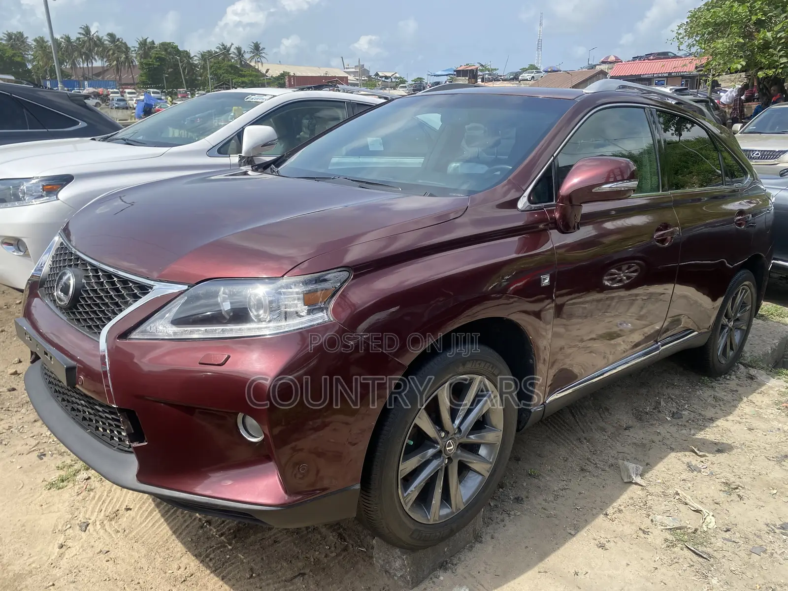Lexus RX 350 F Sport AWD 2014 Burgundy
