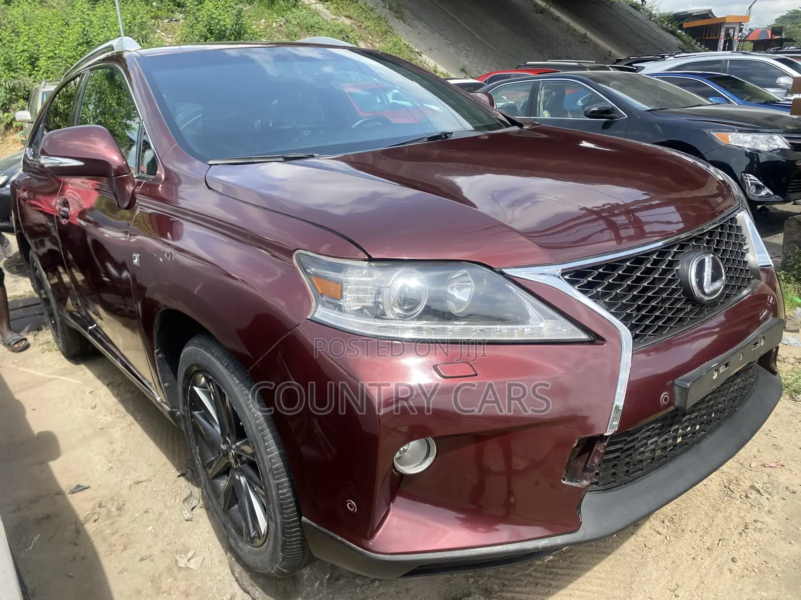 Lexus RX 350 F Sport AWD 2014 Burgundy