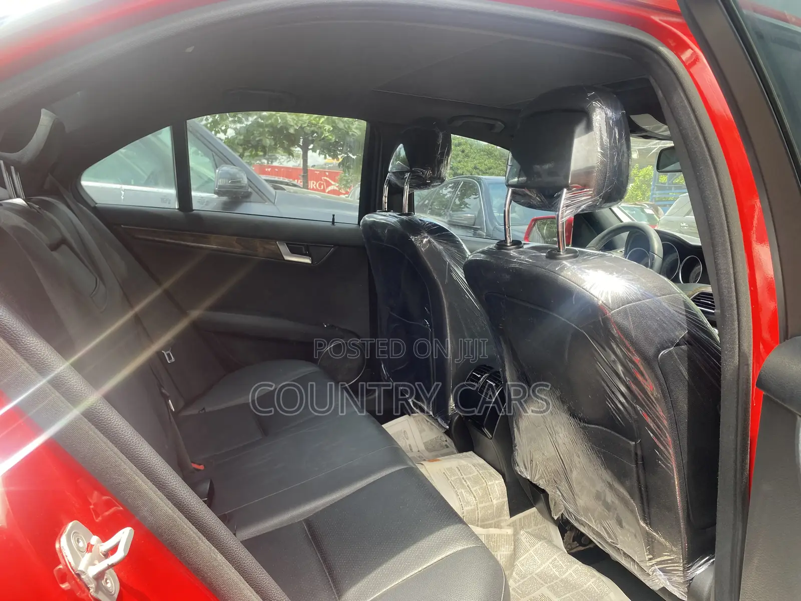 Mercedes-Benz C350 2013 Red