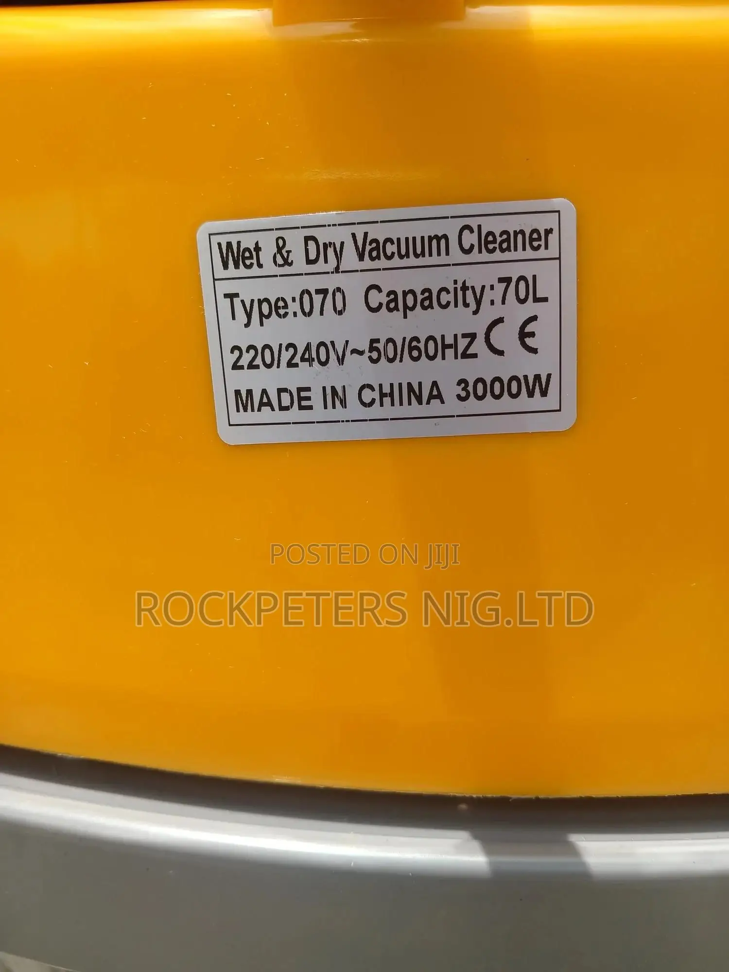 70 Litres Wet Dry Vacuum Cleaner