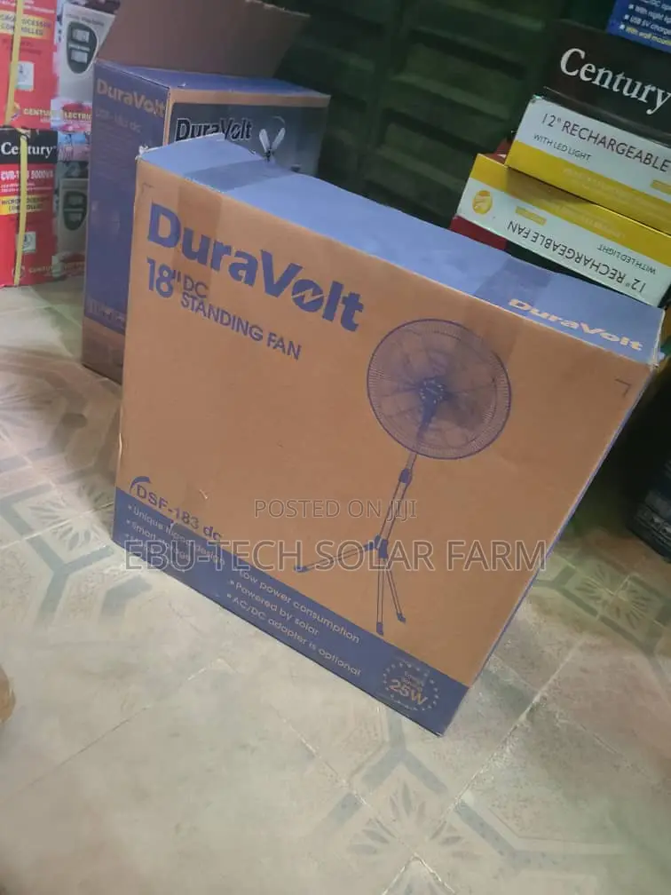 Solar Fan 18inch Duravolt