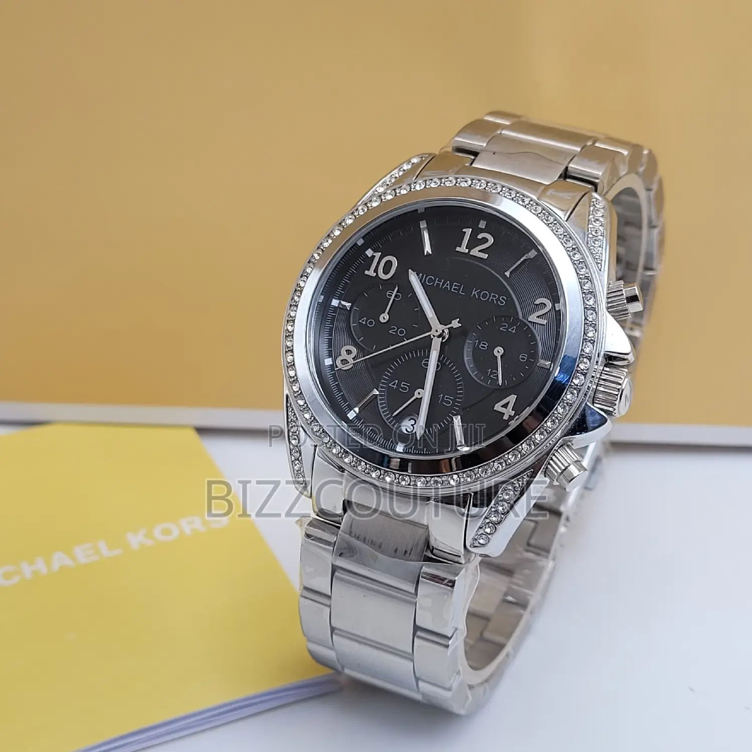 Original MICHAEL KORS Silver Chain Watch Available in Store
