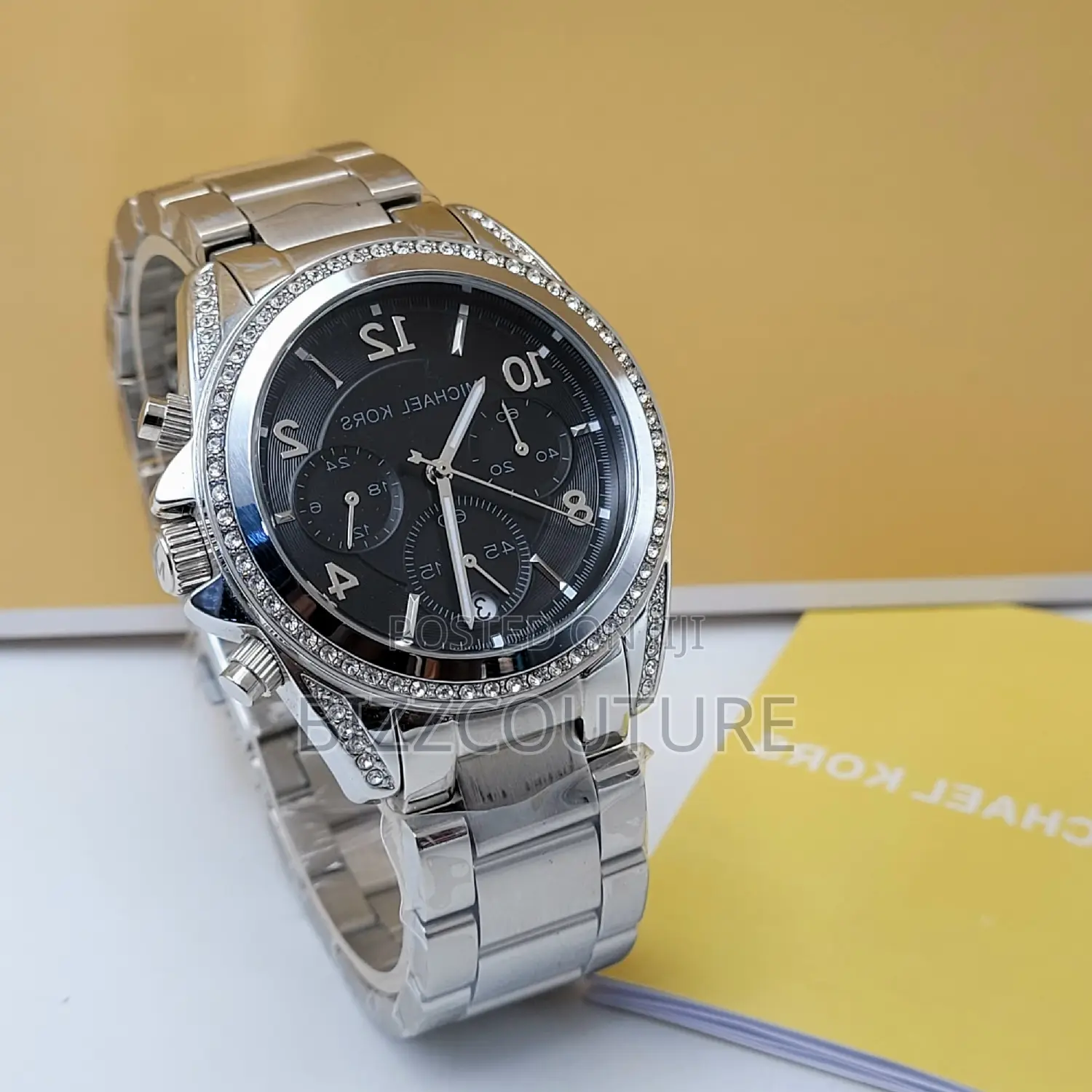 Original MICHAEL KORS Silver Chain Watch Available in Store