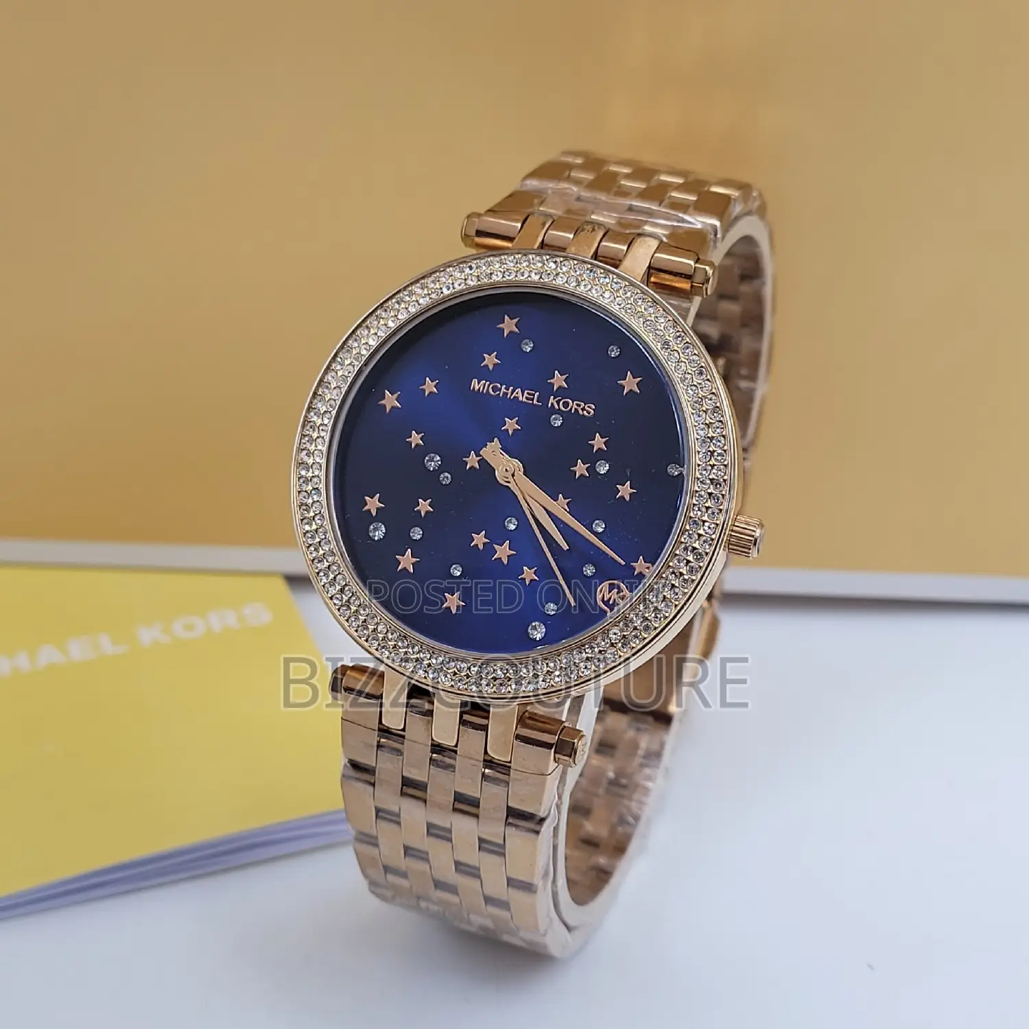 Original MICHAEL Gold Chain Watch Available in Store