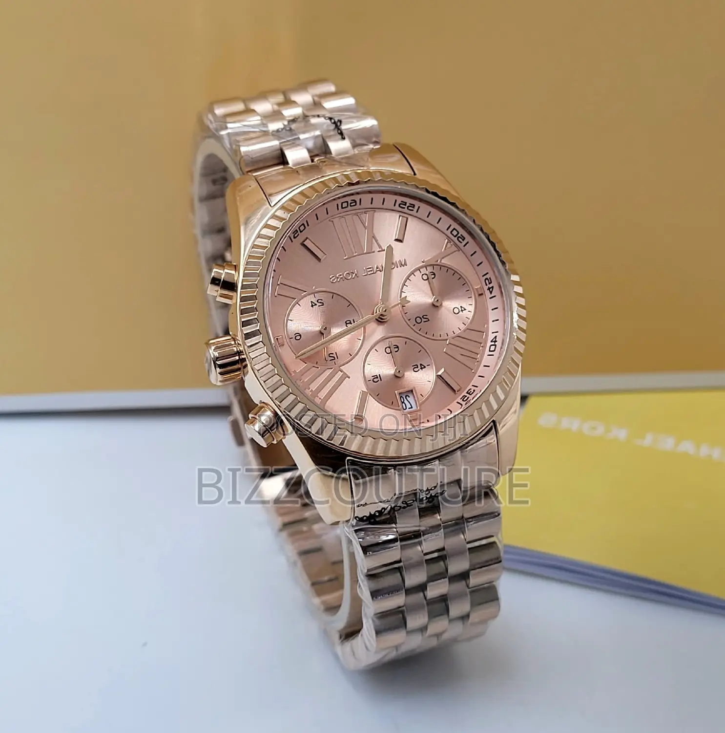 Original MICHAEL KORS Gold Chain Watch Available in Store
