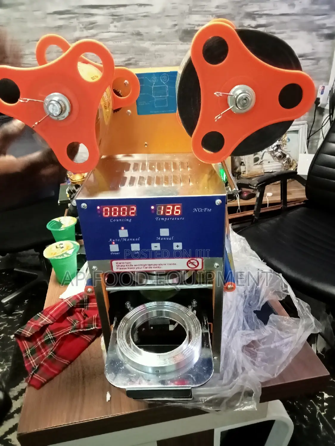 Automatic Cup Sealer Machine 