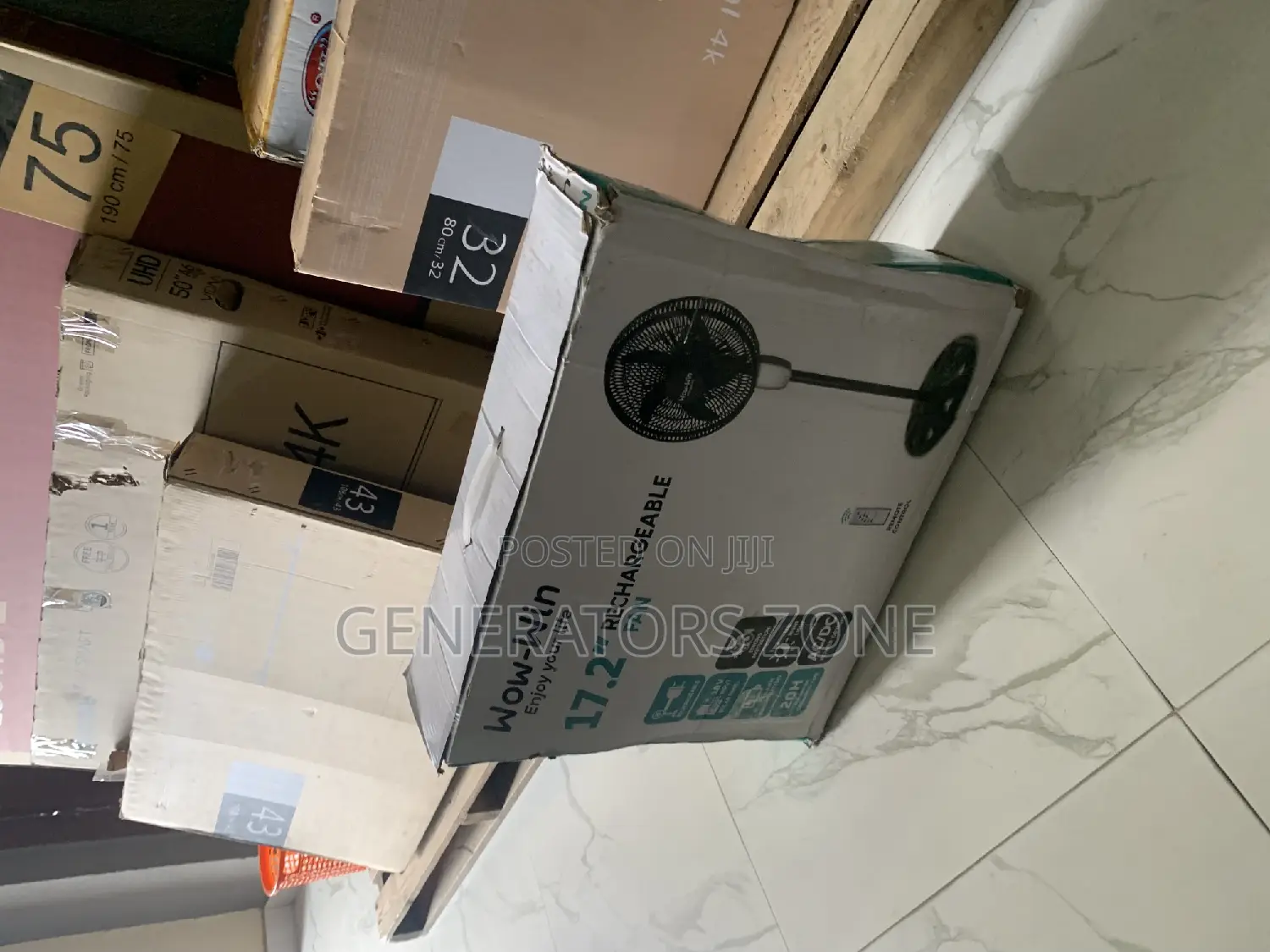 Introducing New Wow-Win 17.2 Solar Rechargeable Fan+Remote