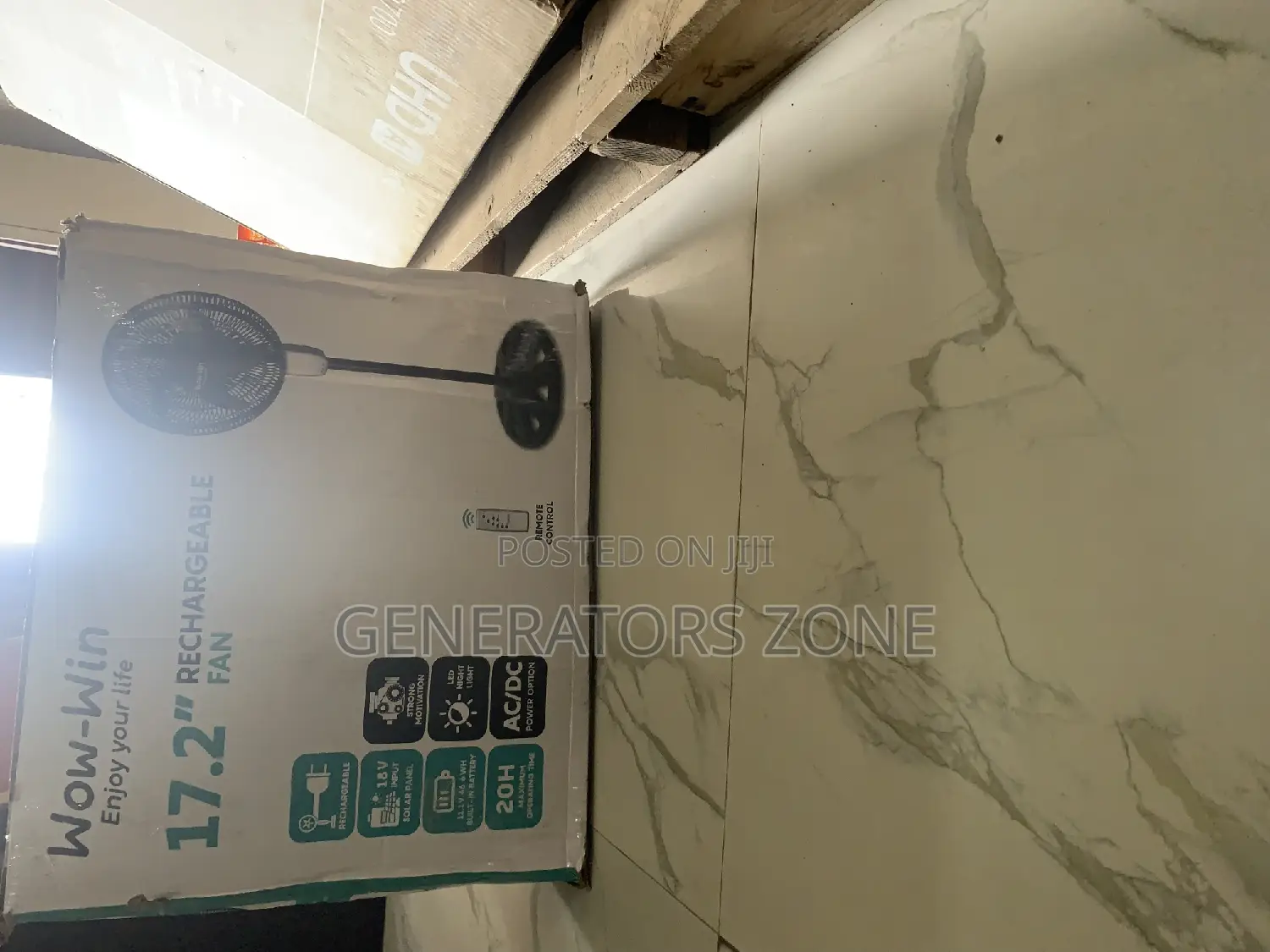 High Quality,Fast Cooling Wow-Win 17.2 Rechargeable Fan
