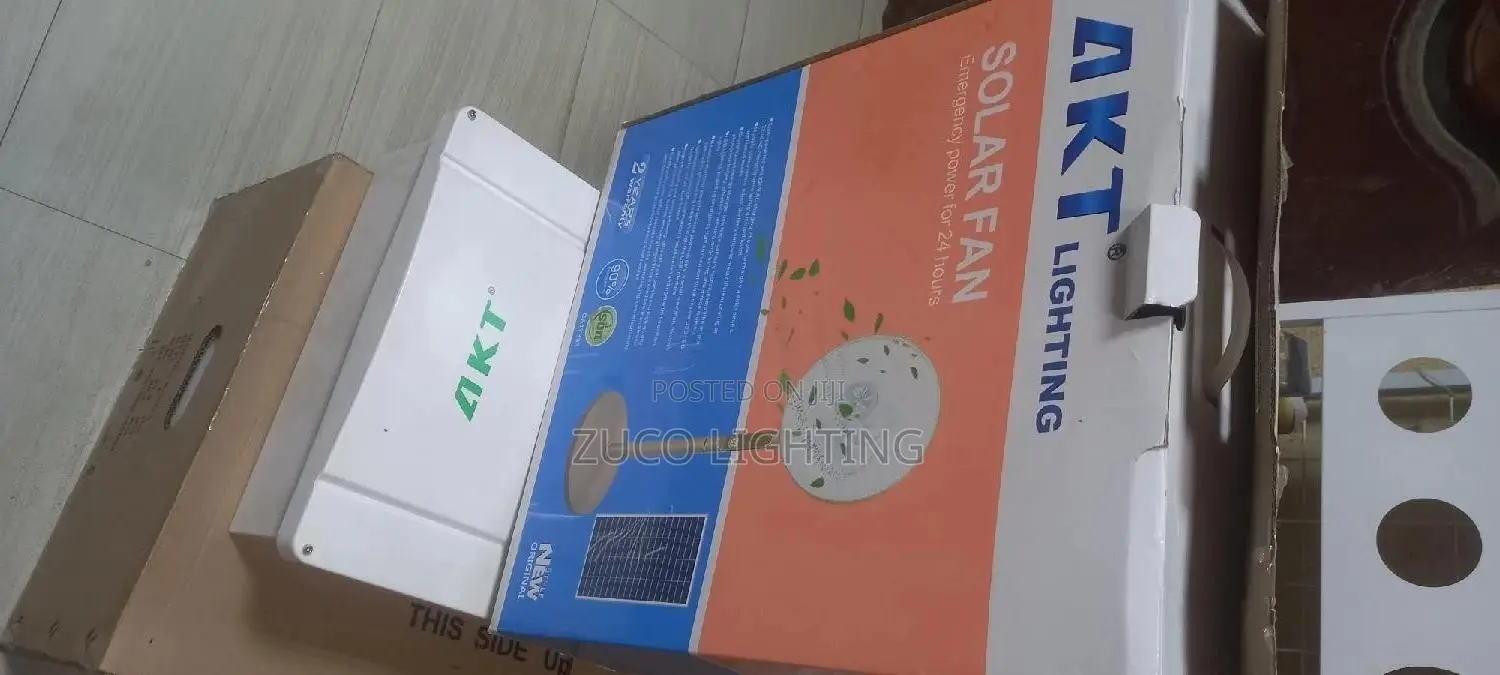AKT SOLAR FAN With Separate Panel