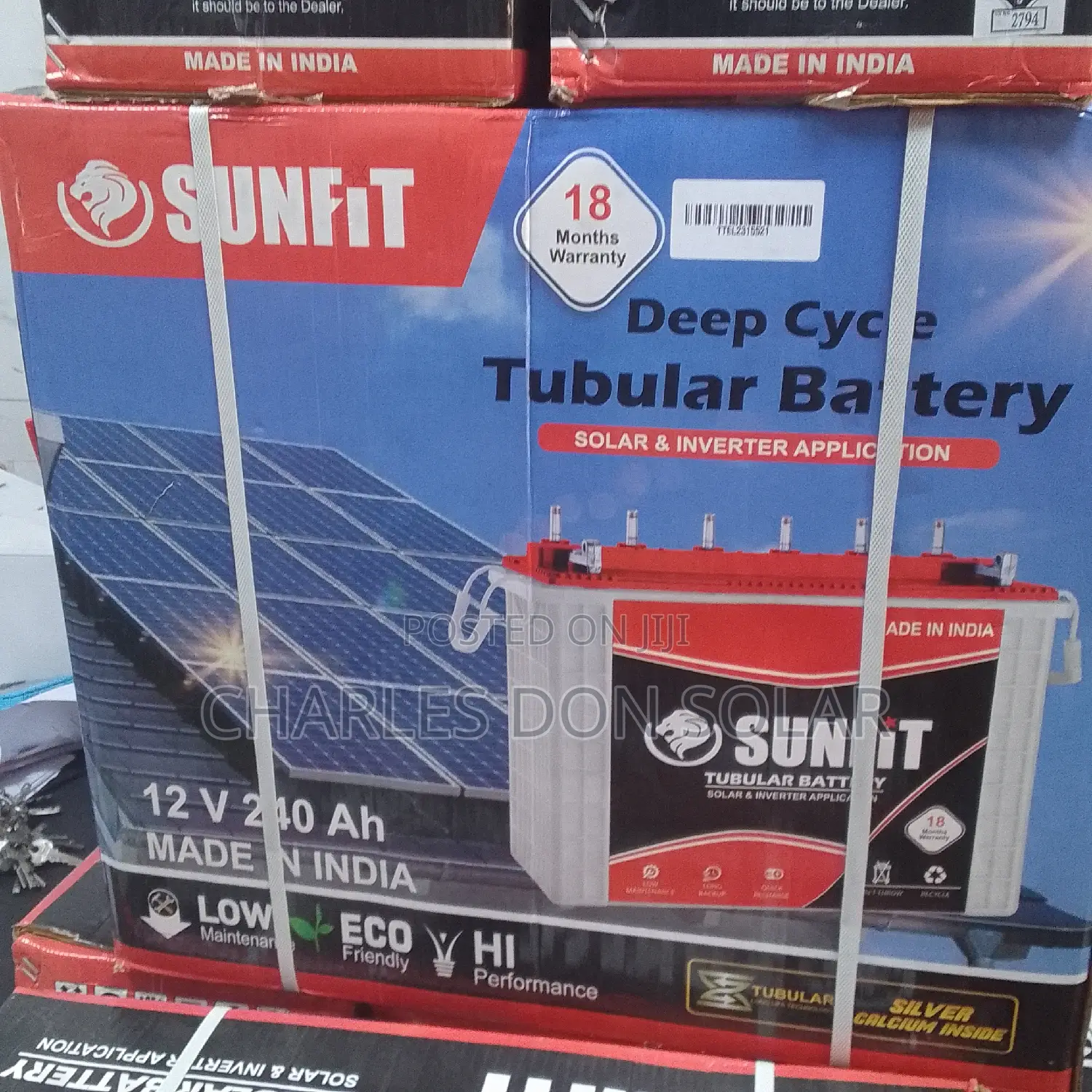 Sunfit Battery 240amh 12v