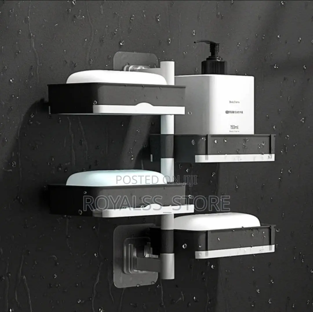 4 Layer Rotating Soap Holder (No Drilling)