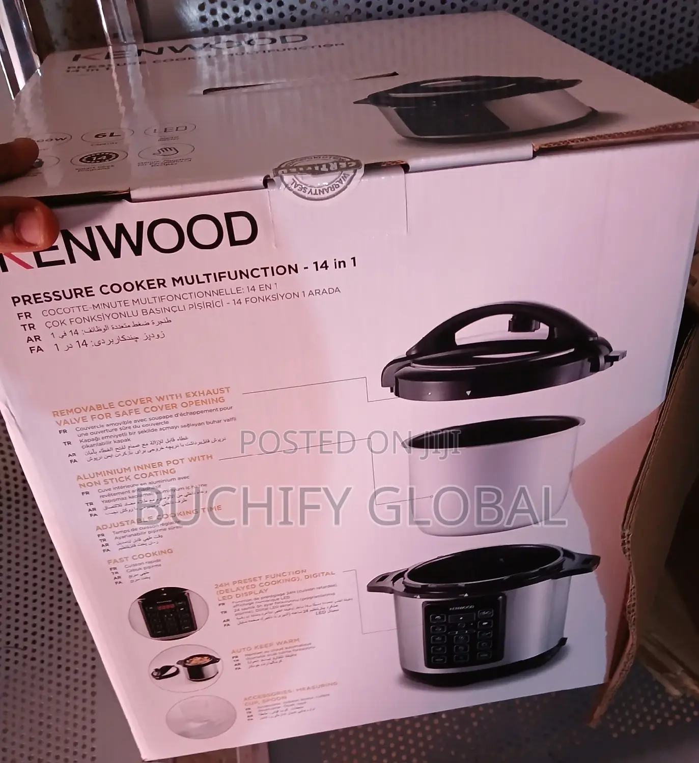 Kenwood Multifunctional Pressure Cooker 14 in 1