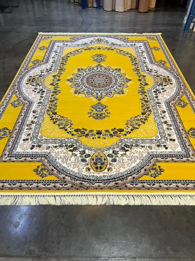 10by13 Feets Golden Kerman Giant Vip Persian Rug