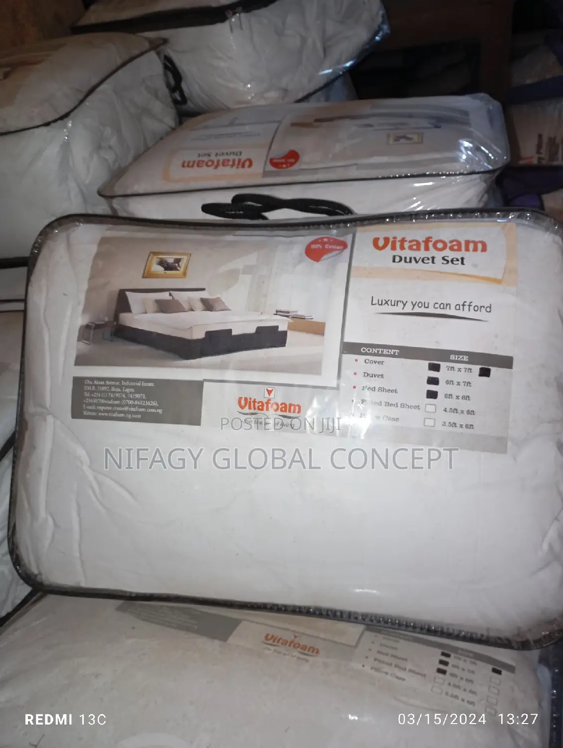 Brand New 6by6 Complete Duvet