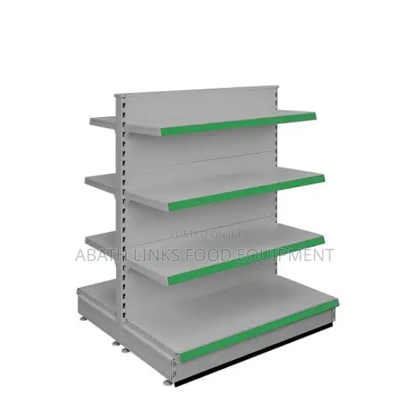 Supermarket Display Shelves Front Back