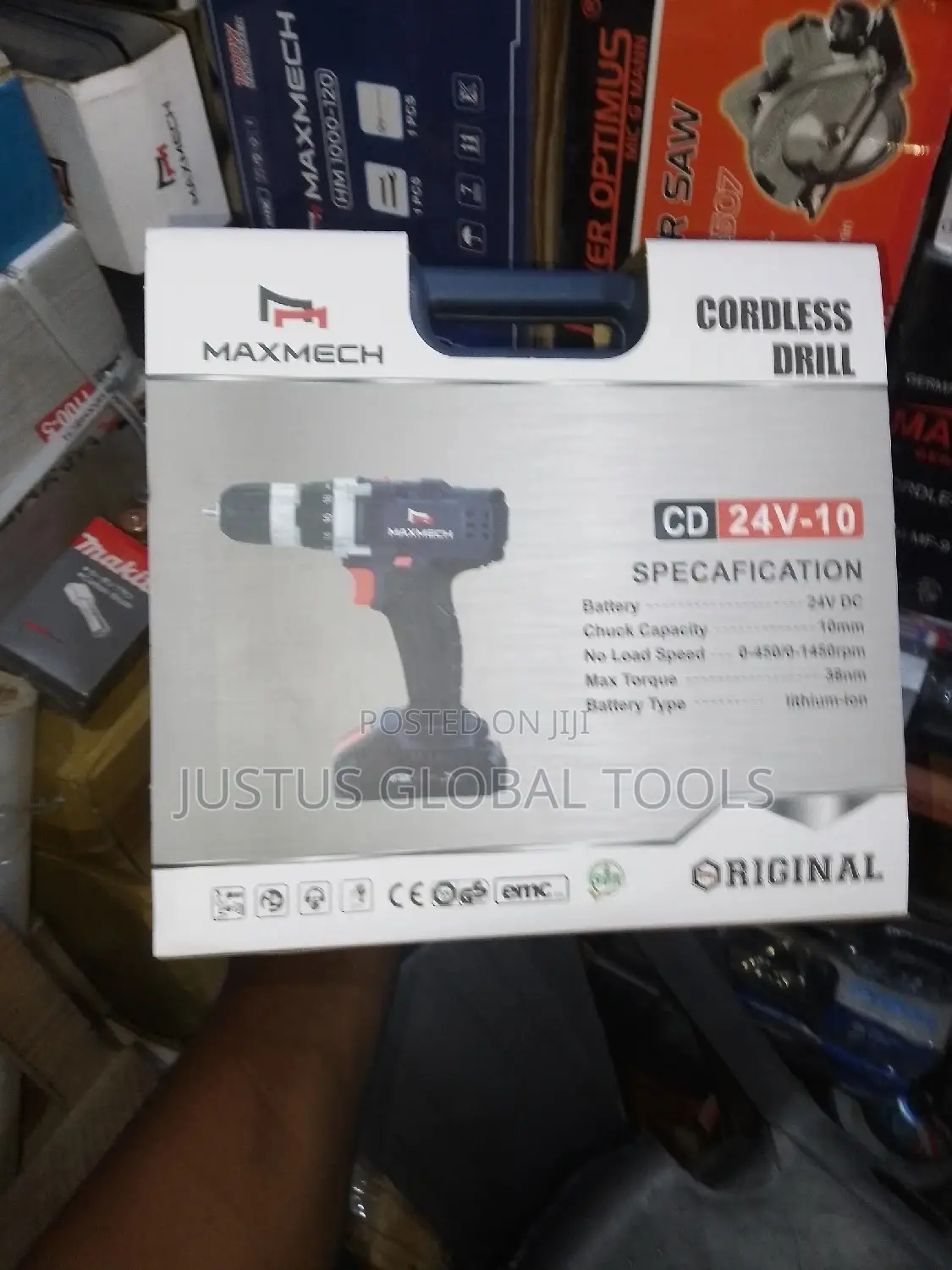 Maxmech Cordless Drill 24v