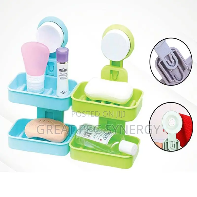 Double Layer Soap Rack