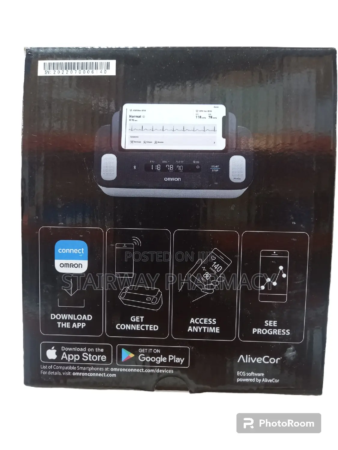 Omron Complete Automatic BP Monitor With ECG