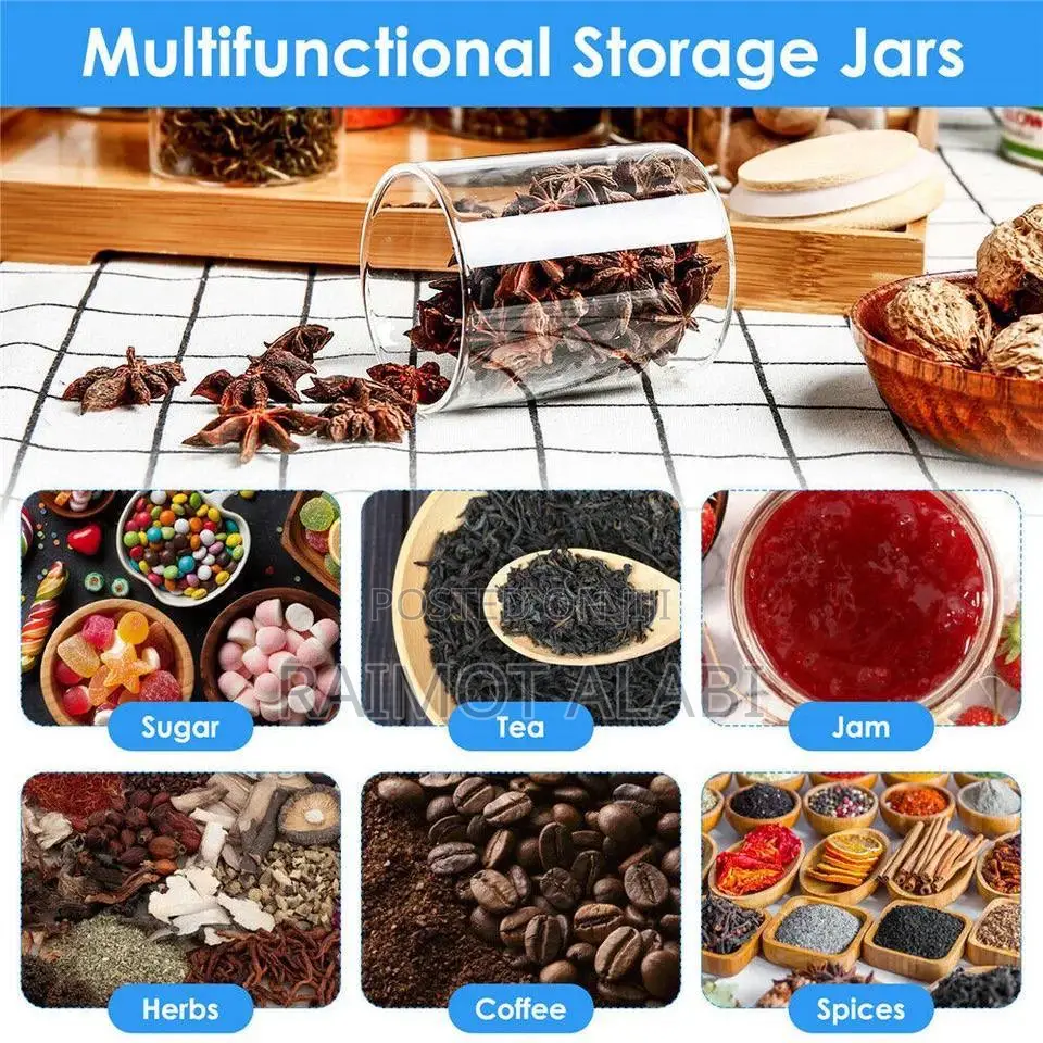 12pcs Glass Jars