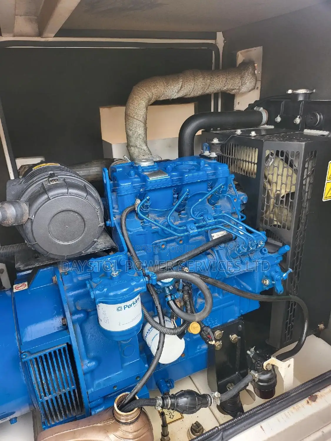 Almost New 16kva Uk Perkins Fg Wilson Soundproof Diesel Gen