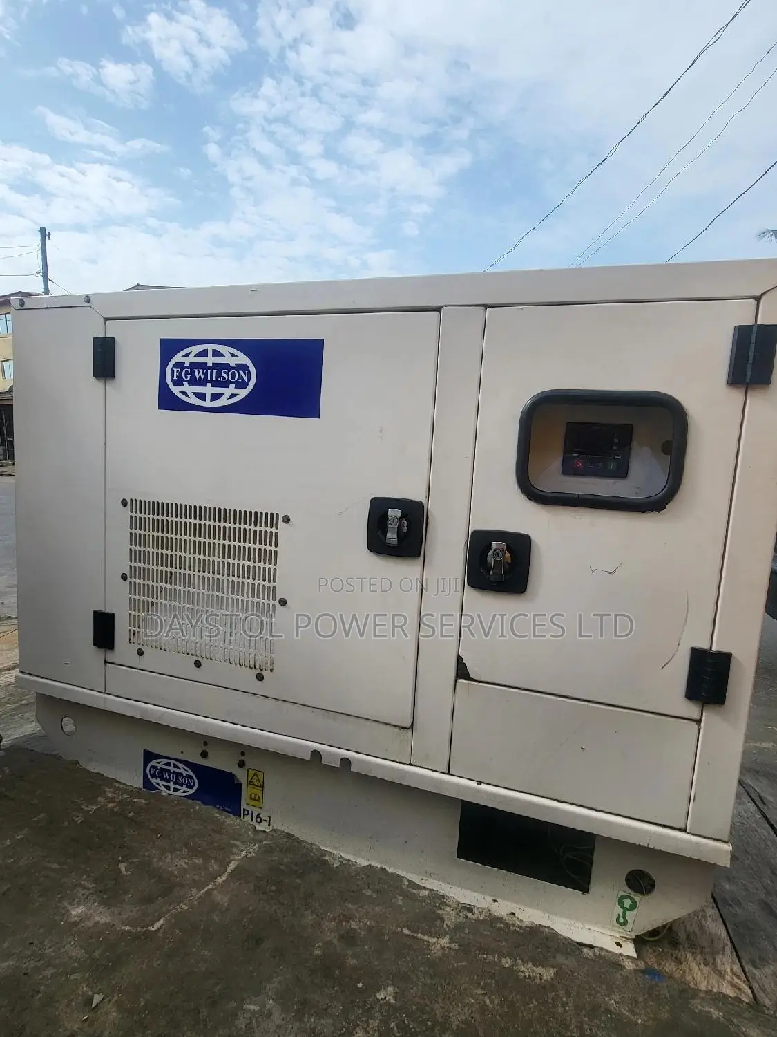 Almost New 16kva Uk Perkins Fg Wilson Soundproof Diesel Gen