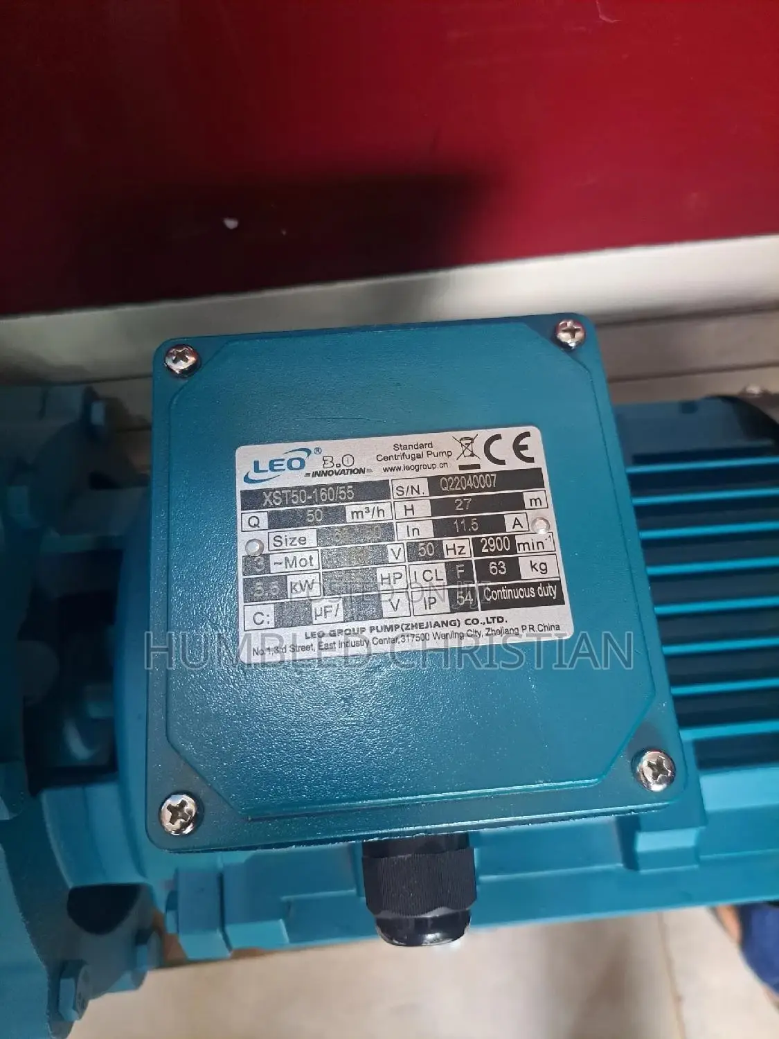 7.5hp Leo Centrifugal Surface Pump