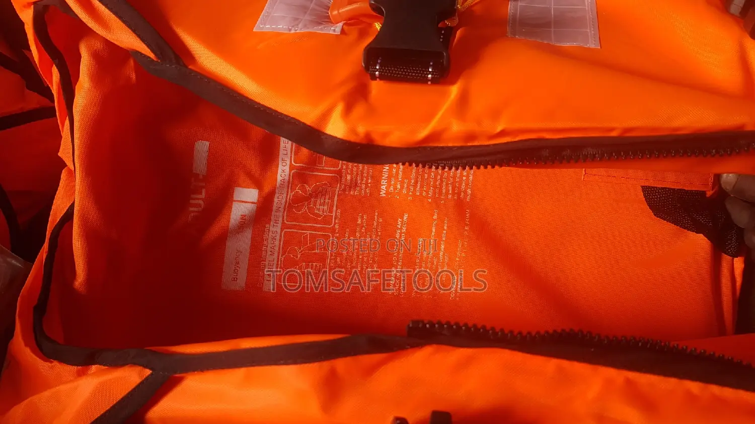 Orange Life Jacket