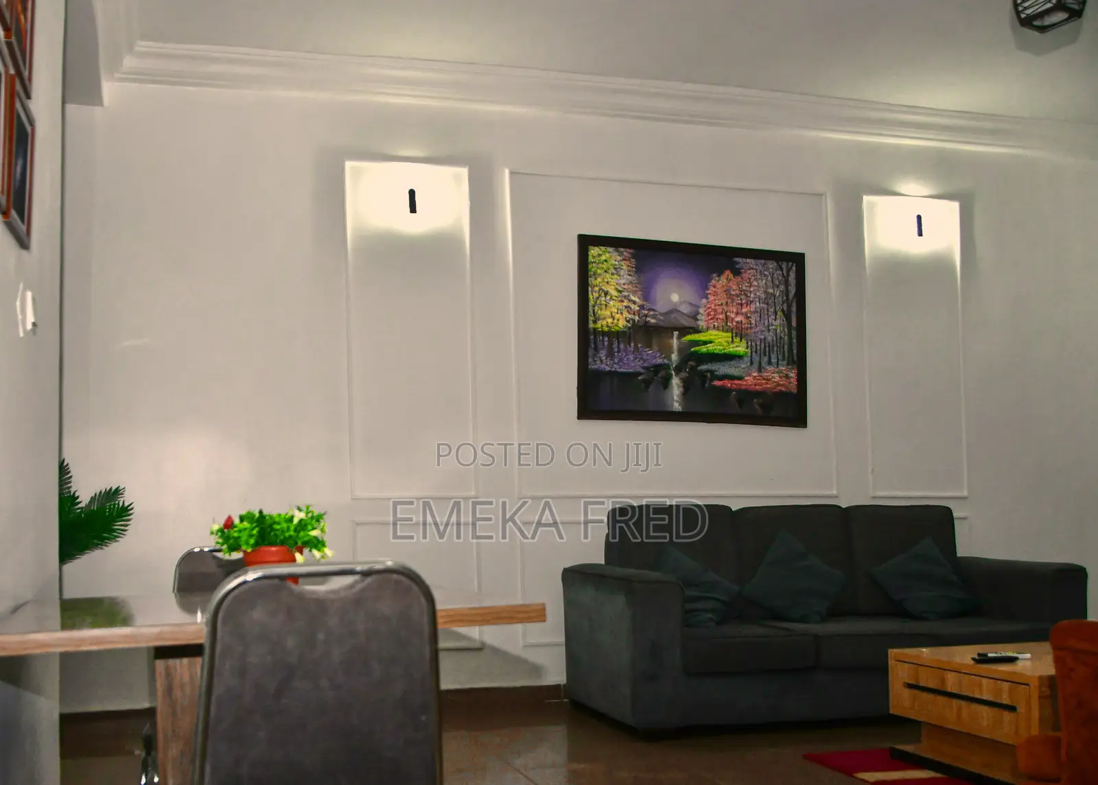 Posh Spacious One Bedroom and Parlor + 24hrs Steady Power