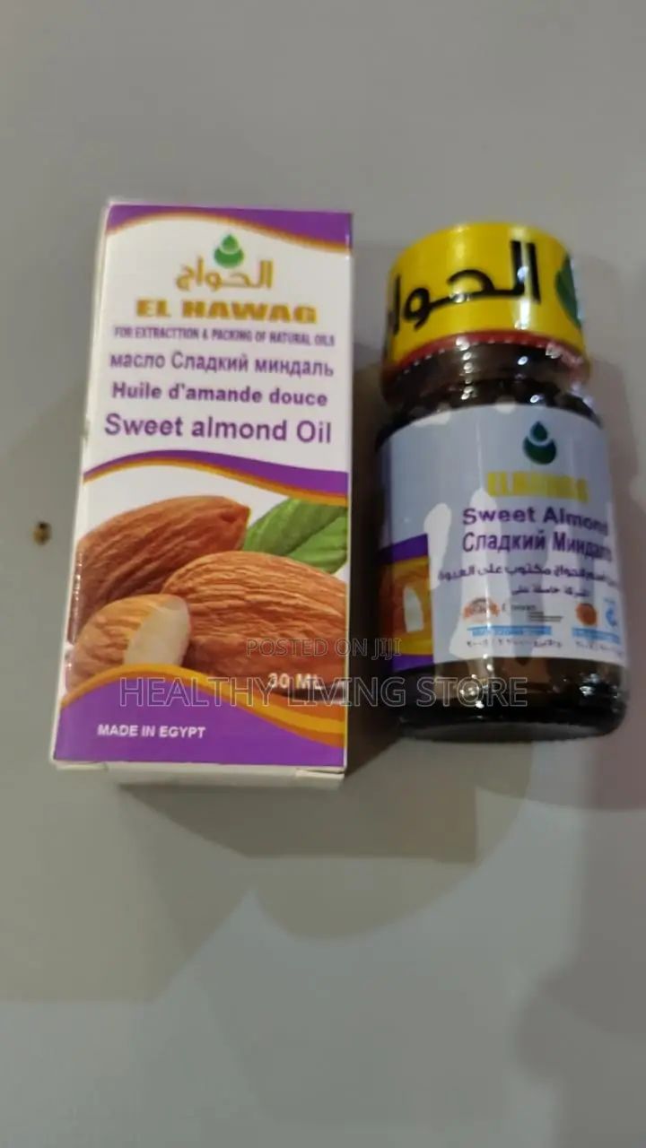 Sweet Almond Oil (30ml, Made in Egypt)