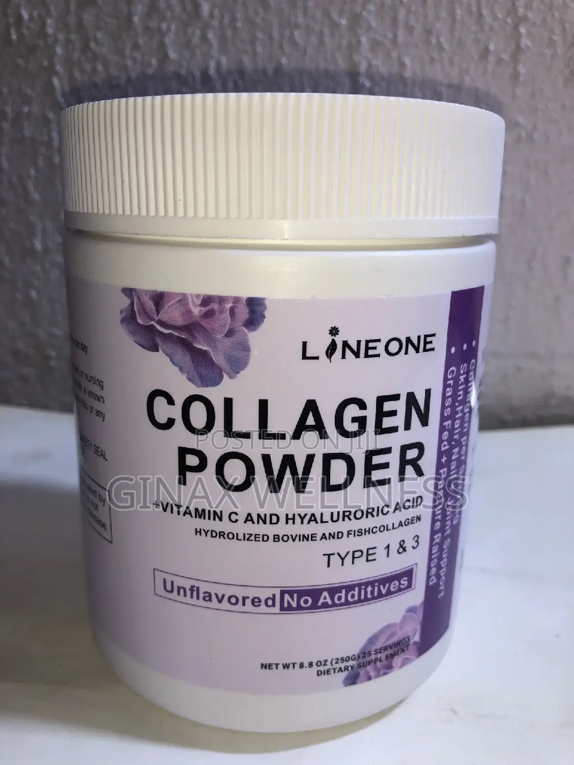 Collagen Powder (Type 1 and 3) With Vitamin C (9000mg )