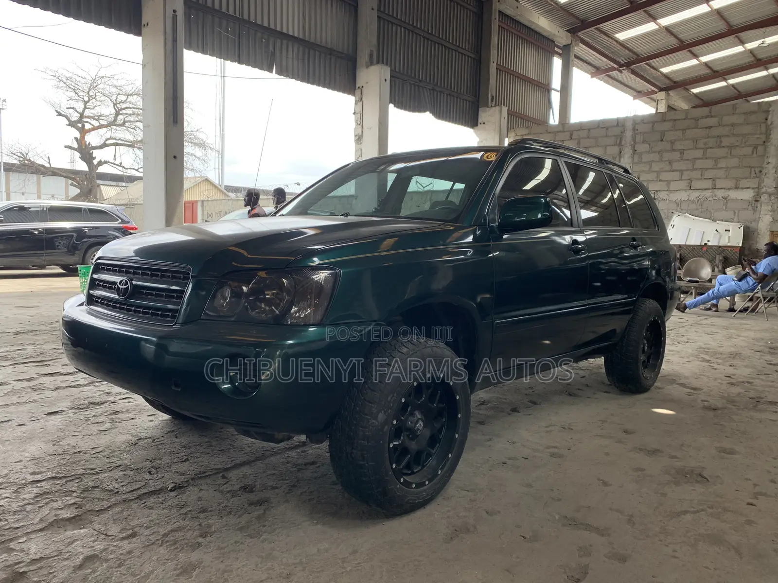 Toyota Highlander 2003 Green